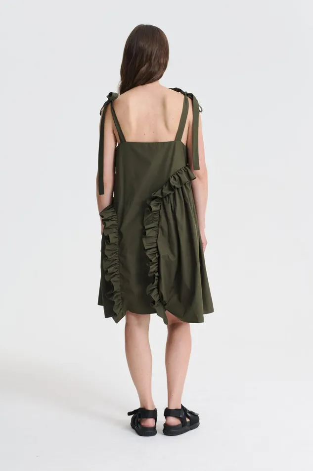 Cecilie Bahnsen Dresses Women AGATA DRESS Pine Green