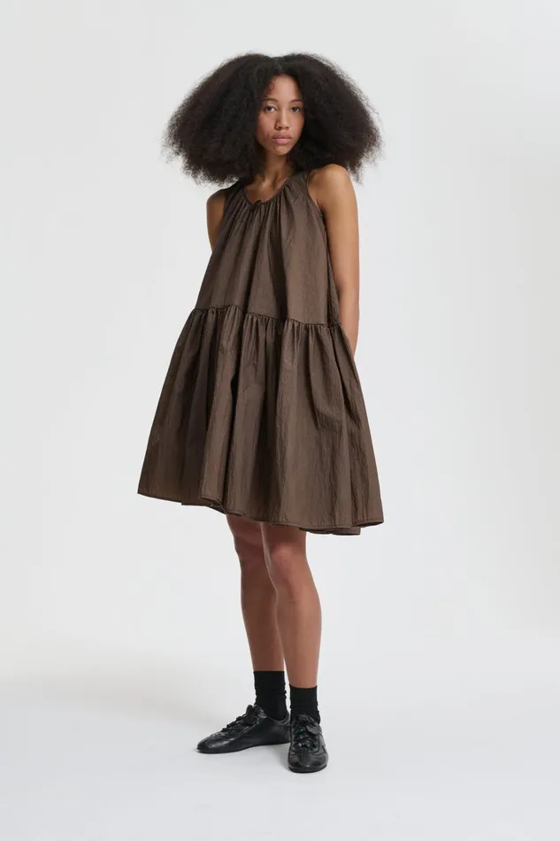 Cecilie Bahnsen Dresses Women AZELIA DRESS Brown