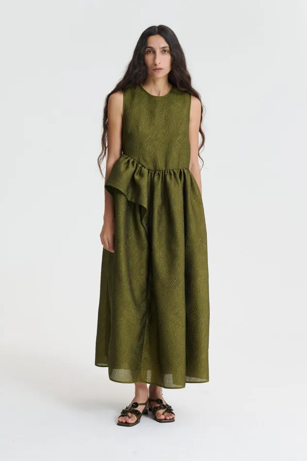 Cecilie Bahnsen Dresses Women DITTE DRESS Olive