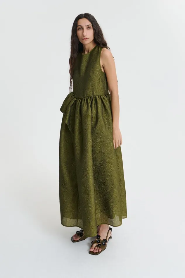 Cecilie Bahnsen Dresses Women DITTE DRESS Olive