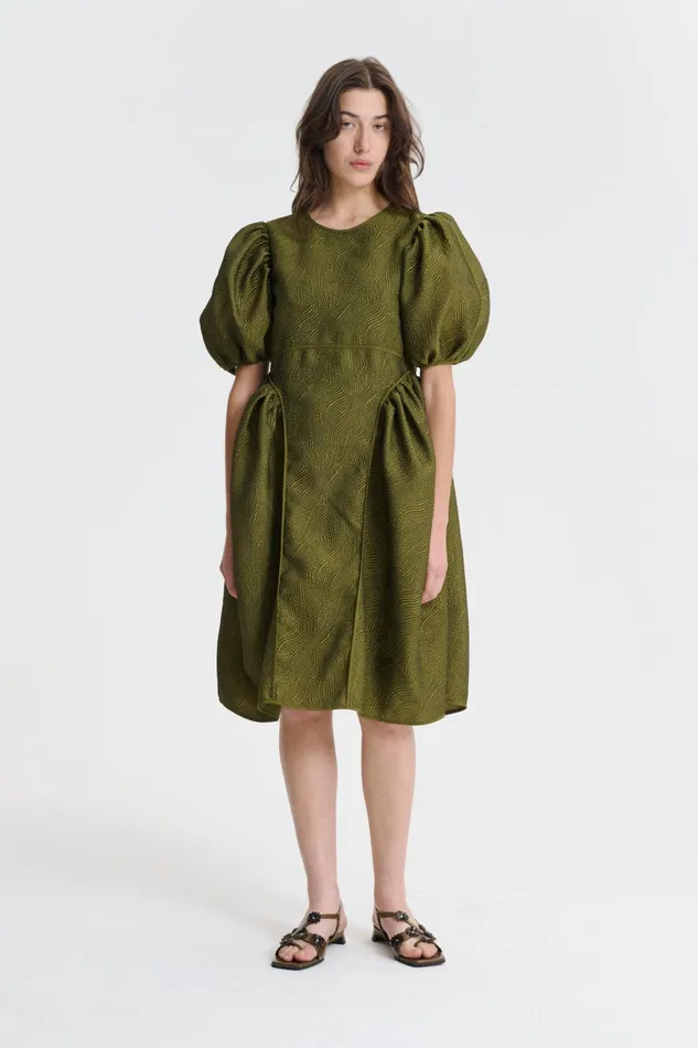 Cecilie Bahnsen Dresses Women FONDA DRESS Olive