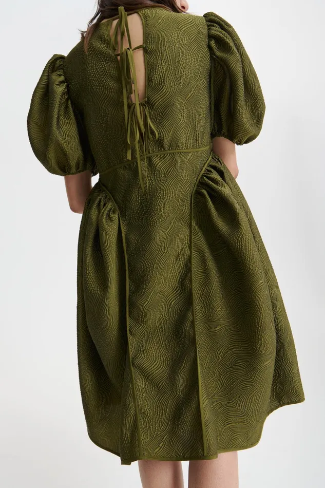 Cecilie Bahnsen Dresses Women FONDA DRESS Olive