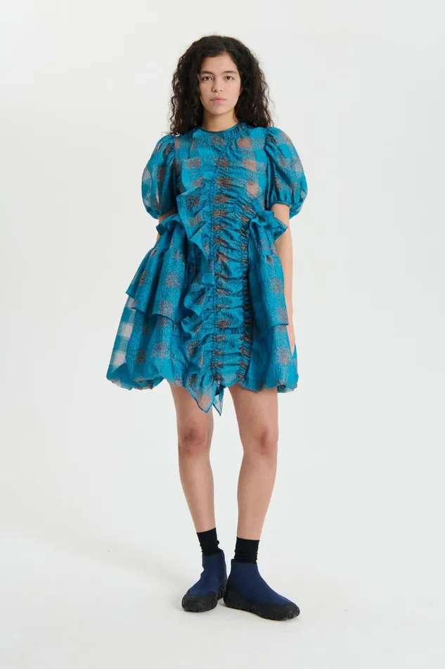 Cecilie Bahnsen Dresses Women OLENA DRESS Turquoise