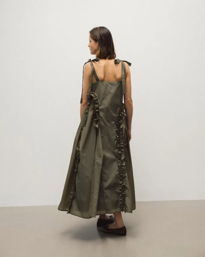 Cecilie Bahnsen Dresses Women OSWALD DRESS Green