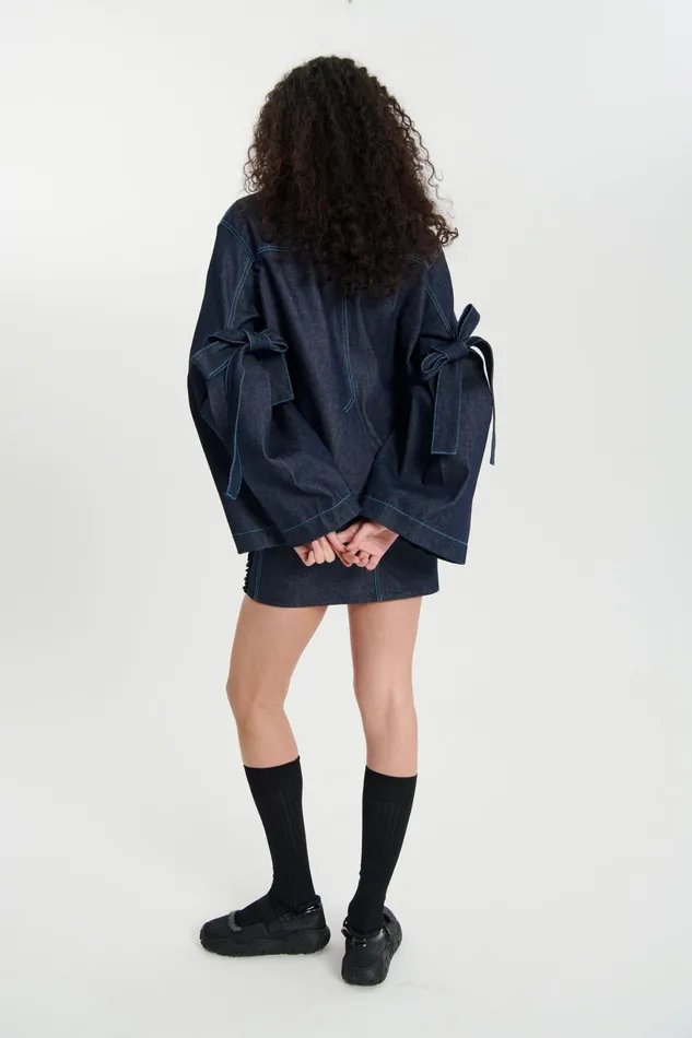 Cecilie Bahnsen Jackets Women VIVECA JACKET Indigo