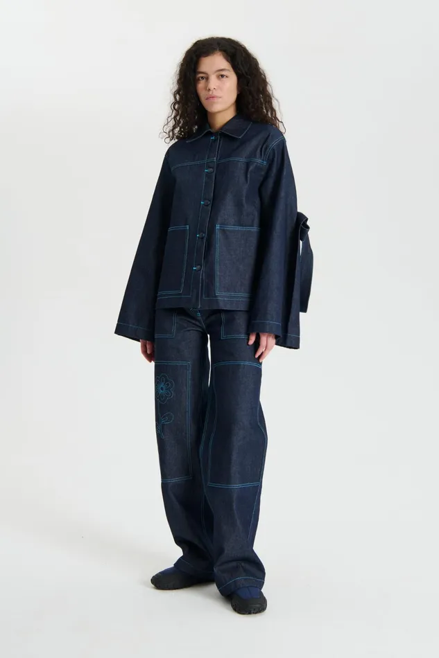 Cecilie Bahnsen Jackets Women VIVECA JACKET Indigo