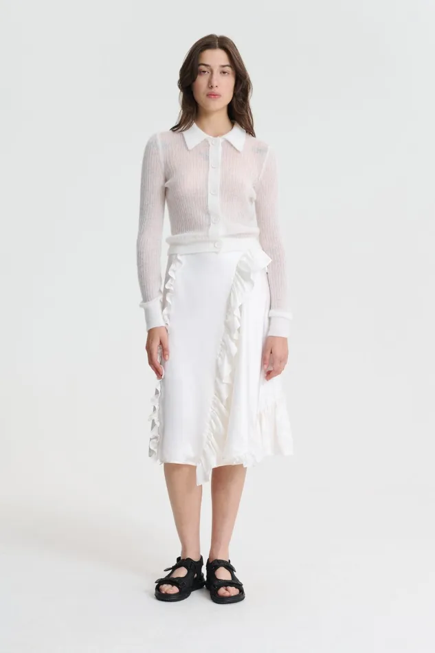 Cecilie Bahnsen Knits Women JAKI CARDIGAN White