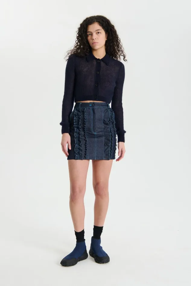 Cecilie Bahnsen Knits Women JAQUELINE CARDIGAN Navy