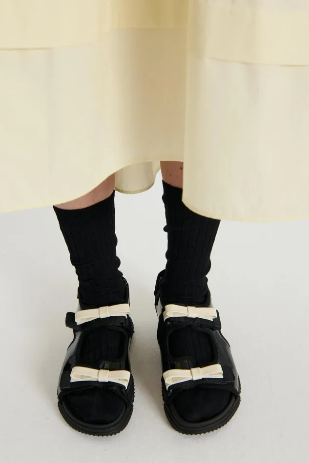 Cecilie Bahnsen Shoes Women VALERIA SHOES Blackyellow