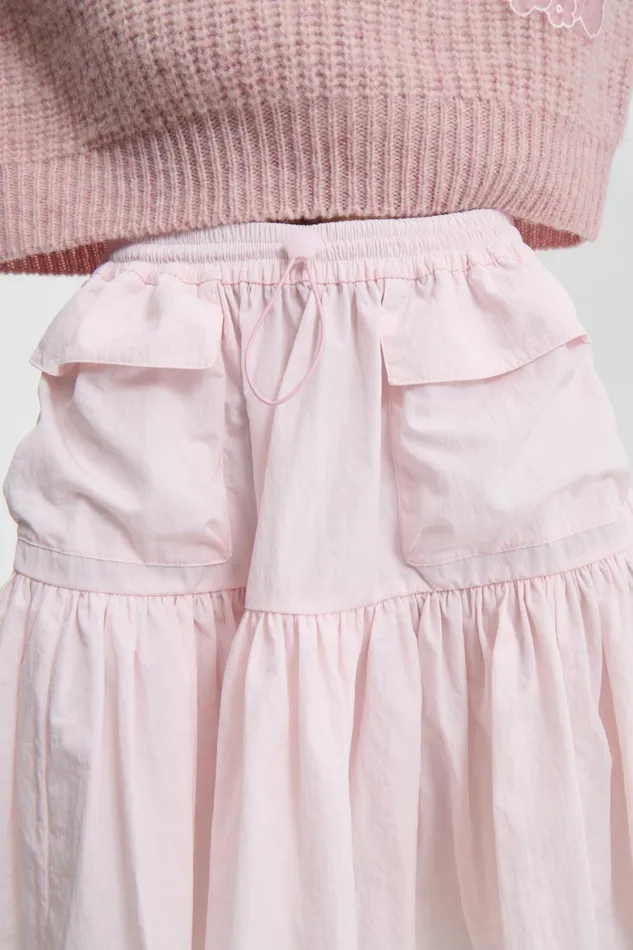 Cecilie Bahnsen Skirts Women BLAIR SKIRT Blush Pink