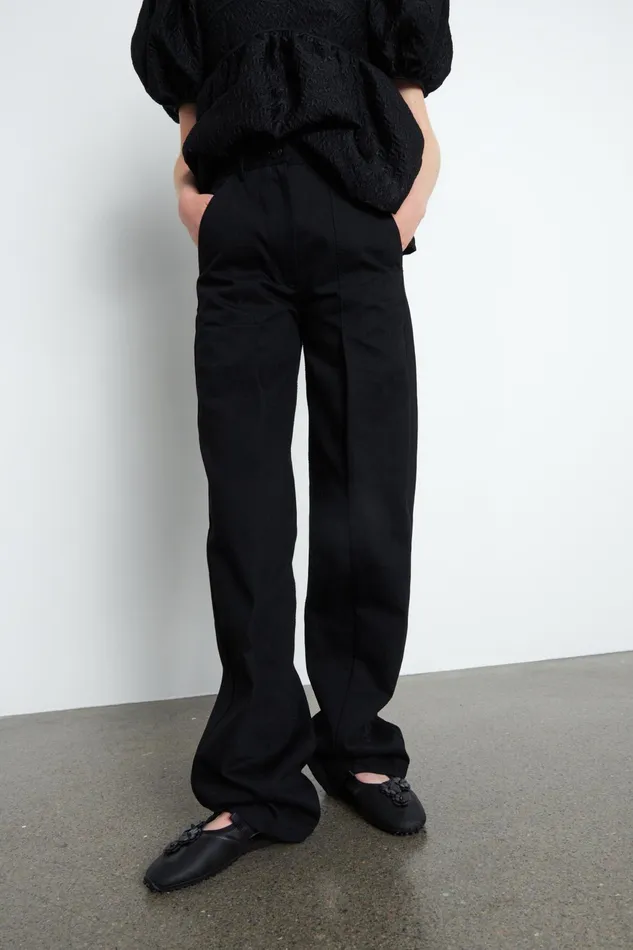 Cecilie Bahnsen Trousers Women SIXTA TROUSER Black