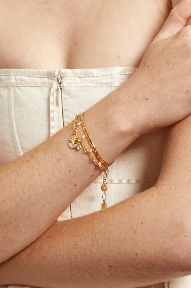 Chan Luu Bracelets Beacon Charm Bracelet Gold Mix 8211 Women