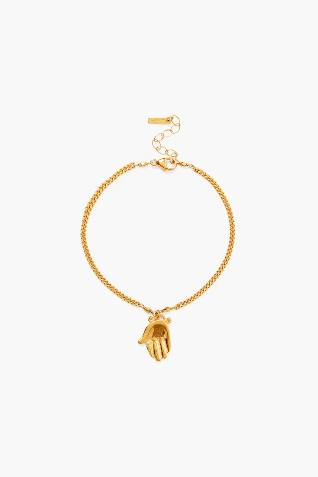 Chan Luu Bracelets Giving Hand Charm Bracelet Gold 8211 Women