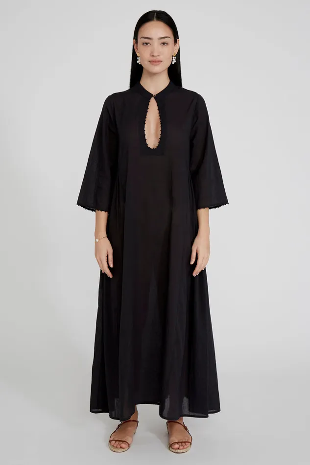Chan Luu Dresses Tanya Plunge Dress Caviar 8211 Women