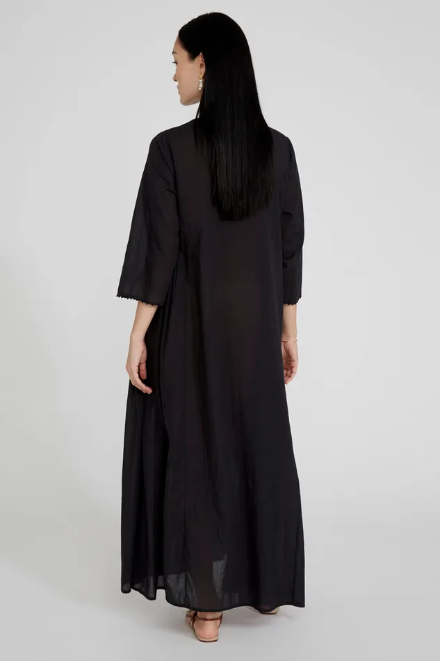 Chan Luu Dresses Tanya Plunge Dress Caviar 8211 Women