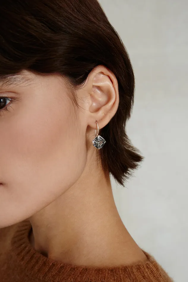 Chan Luu Earrings Lumi Drop Earrings Silver Night 8211 Women