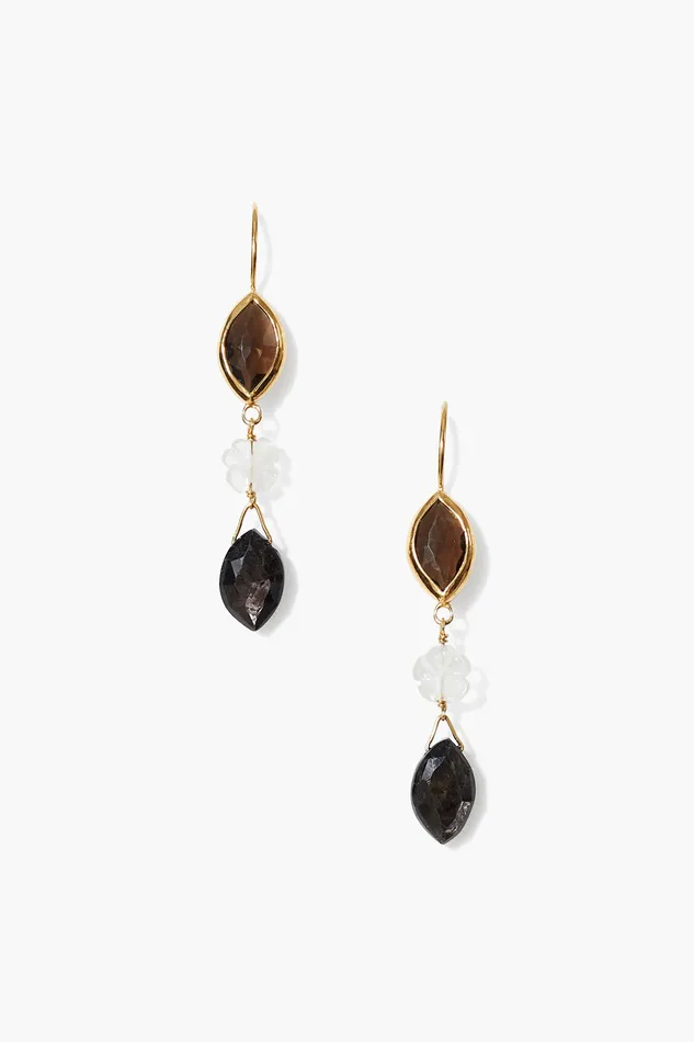 Chan Luu Earrings Sabine Earrings Quartz Mix 8211 Women