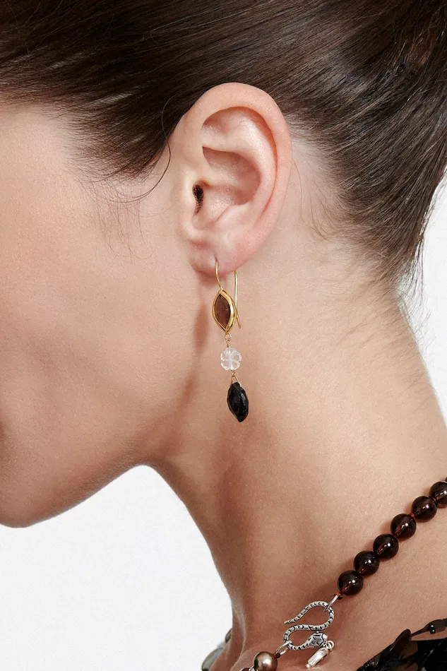 Chan Luu Earrings Sabine Earrings Quartz Mix 8211 Women