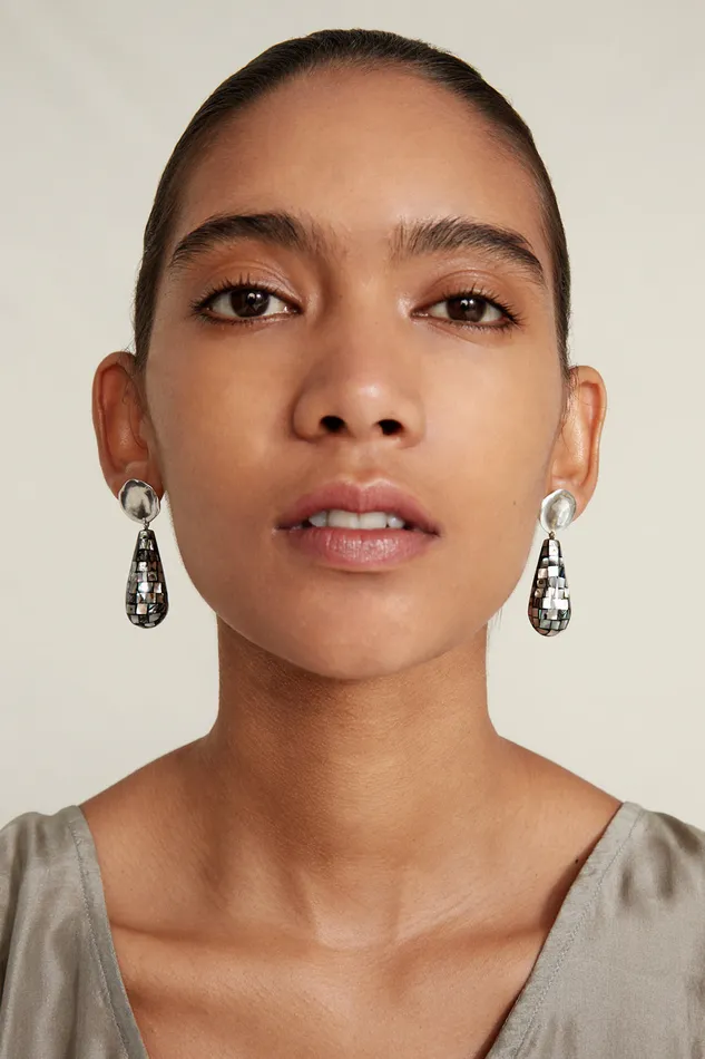 Chan Luu Earrings Siren Drop Earrings Abalone 8211 Women