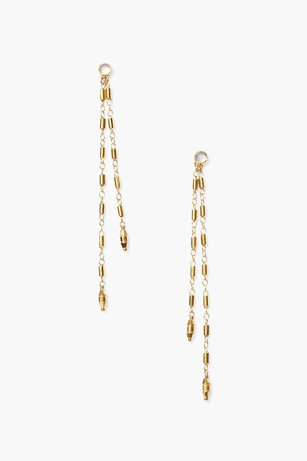 Chan Luu Earrings Suleyma Drop Earrings Yellow Gold 8211 Women