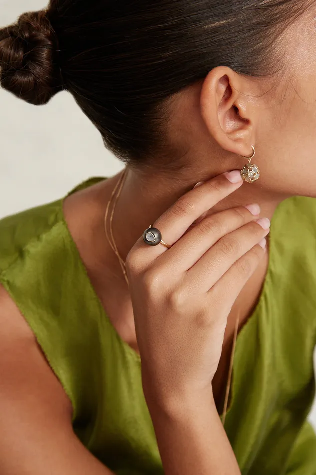 Chan Luu Rings 14k Iris Ring Tahitian Pearl 8211 Women