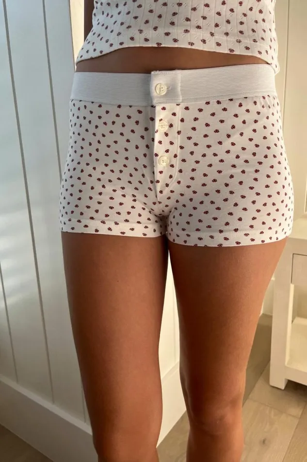 Clothing Boy Short Underwear Brandy Melville FLORALS