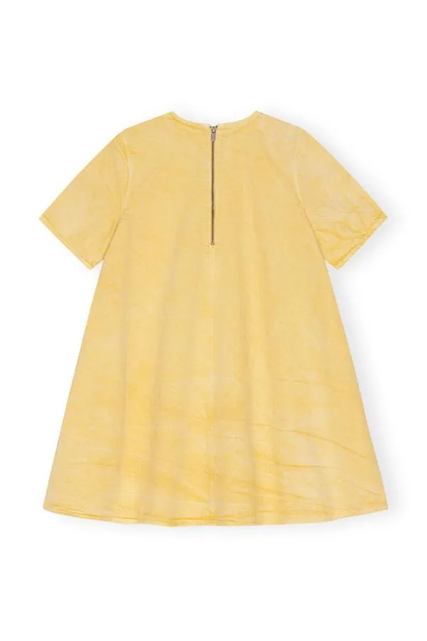 Clothing GANNI Dresses Aline Mini Dress Natural Yellow