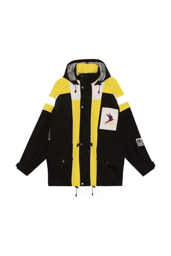 Clothing GANNI Outerwear X 66North Kria Shell Jacket Black