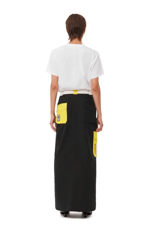 Clothing GANNI Skirts X 66North Kria Long Skirt Black