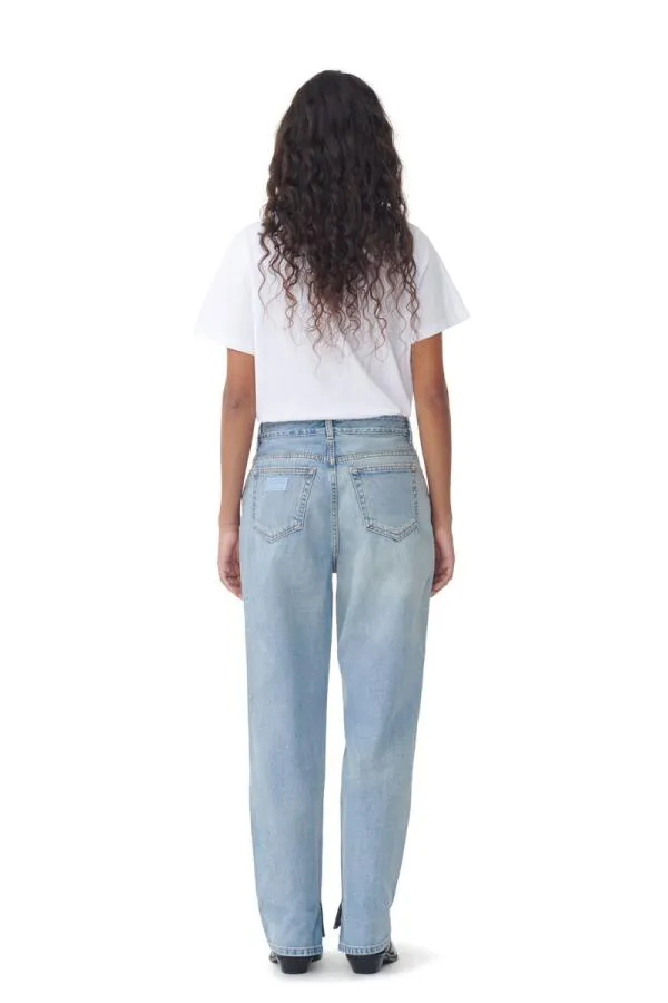 Clothing GANNI Trousers Light Blue Vintage Figni Jeans Light Blue Vintage