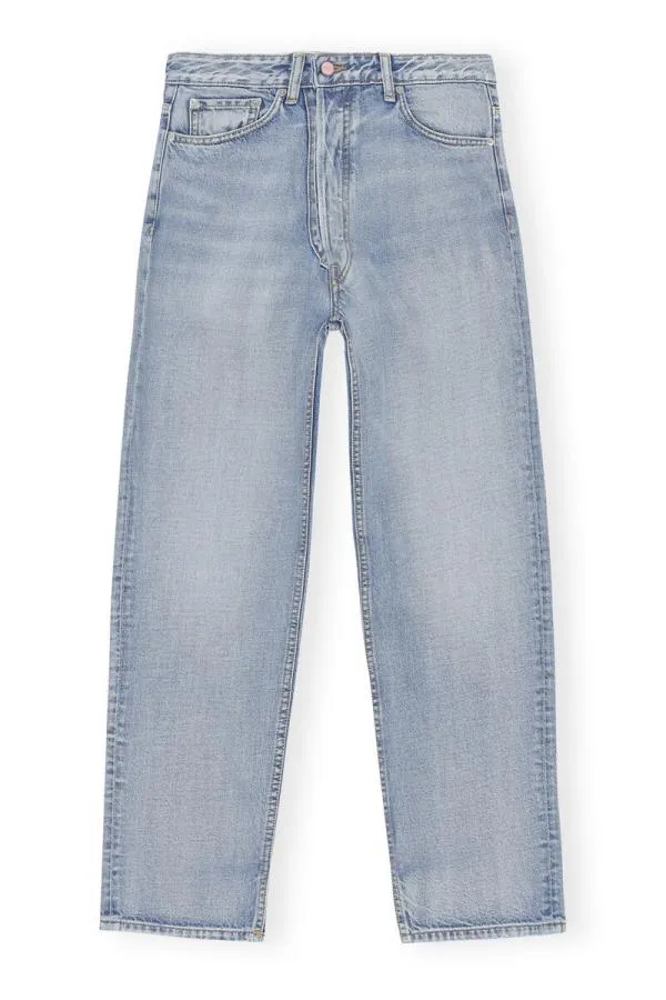 Clothing GANNI Trousers Light Blue Vintage Figni Jeans Light Blue Vintage