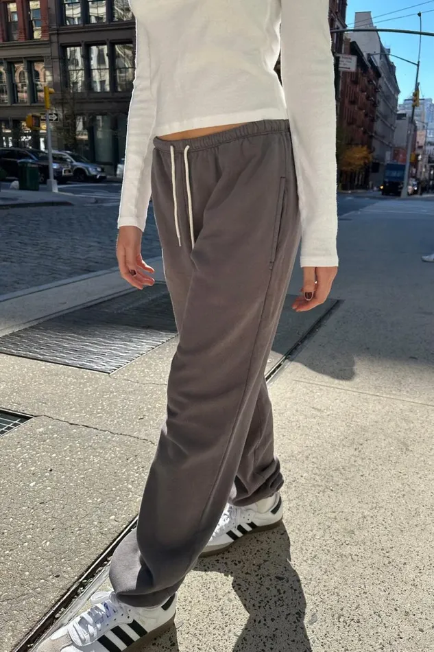 Clothing Rosa Tie Sweatpants Brandy Melville SWEATPANTS and SWEATSHIRTS