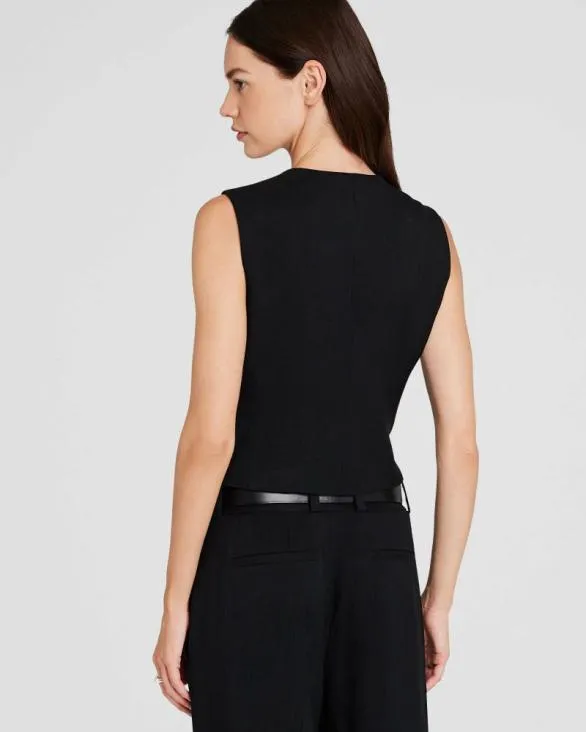 Club Monaco Blazers and Suiting Classic Flawless Vest Black 8211 Women