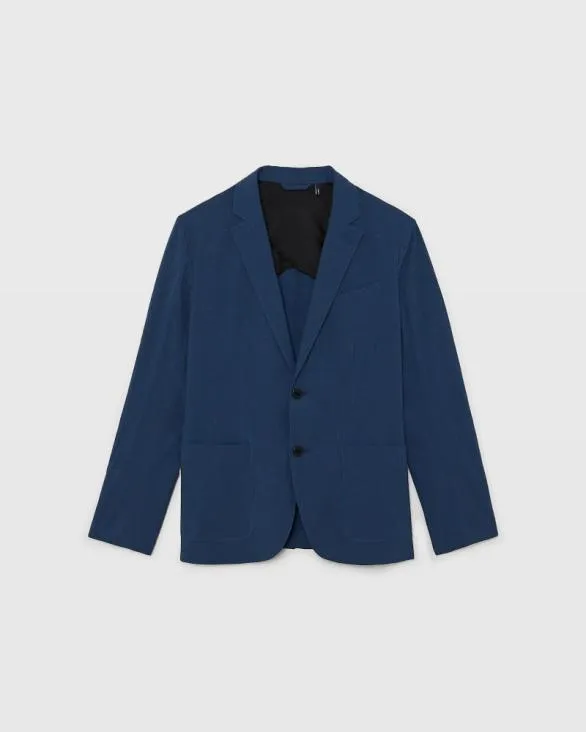 Club Monaco Blazers and Suiting Seersucker Blazer Navy Mix 8211 Men