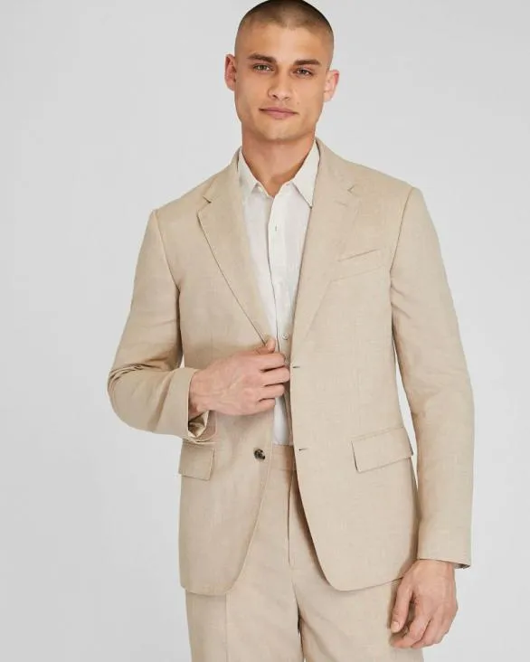Club Monaco Blazers and Suiting Tech Linen Suit Blazer Light Khaki Mix 8211 Men Club Monaco Blazers and Suiting Tech Linen Suit Blazer Light Khaki Mix 8211 Men