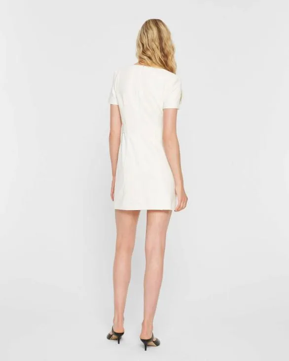 Club Monaco Dresses and Jumpsuits Belted Mini Dress White 8211 Women