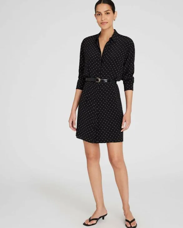 Club Monaco Dresses and Jumpsuits Silk Blouson Waist Shirt Dress Black Base 8211 Women Club Monaco Dresses and Jumpsuits Silk Blouson Waist Shirt Dress Black Base 8211 Women