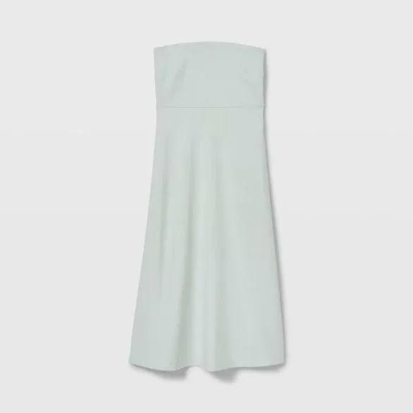 Club Monaco Dresses and Jumpsuits Strapless Easy Summer Maxi Dress Faded Jade 8211 Women