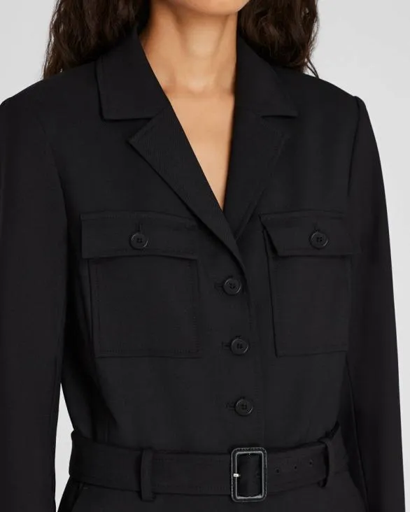Club Monaco Dresses and Jumpsuits Tailored Crepe Jumpsuit Black 8211 Women