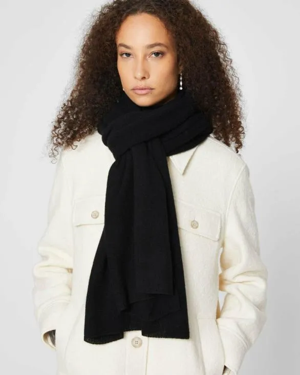 Club Monaco Hats Scarves and Gloves Adele Cashmere Scarf Black 8211 Women