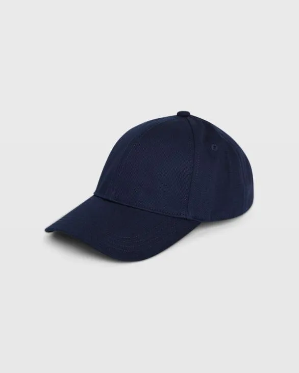 Club Monaco Hats Scarves and Gloves CM Leather Strap Baseball Cap Navy 8211 Men