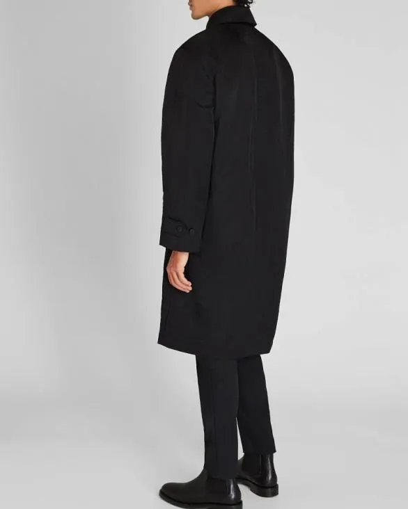 Club Monaco Jackets and Coats Crinkled Nylon Car Coat Black 8211 Men
