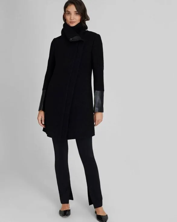 Club Monaco Jackets and Coats Halli Coat Black 8211 Women