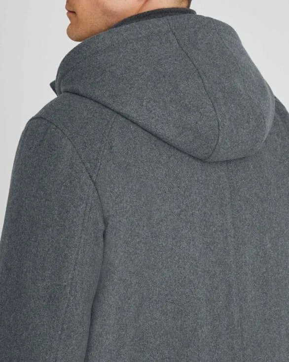 Club Monaco Jackets and Coats Wool Blend Padded Parka Grey 8211 Men