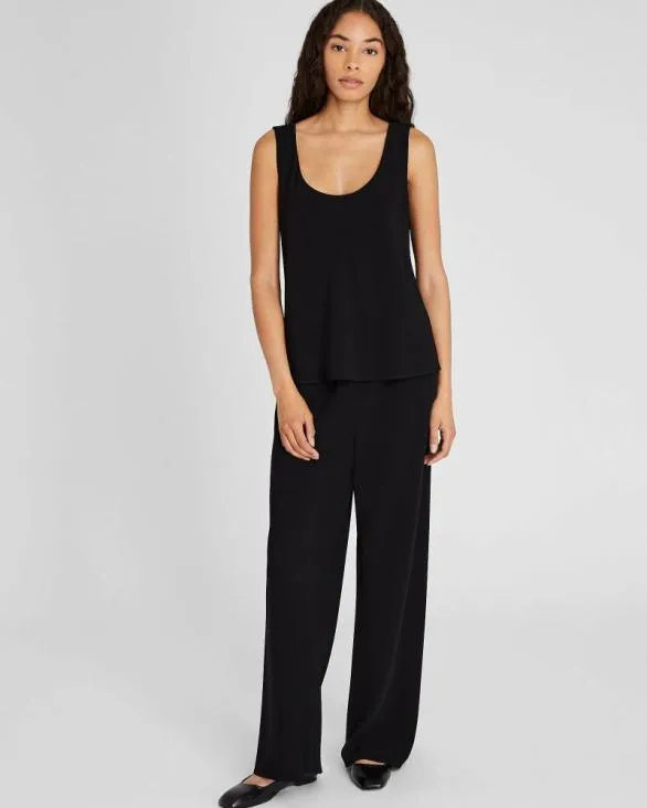 Club Monaco Loungewear Bias Cut Pant Black 8211 Women