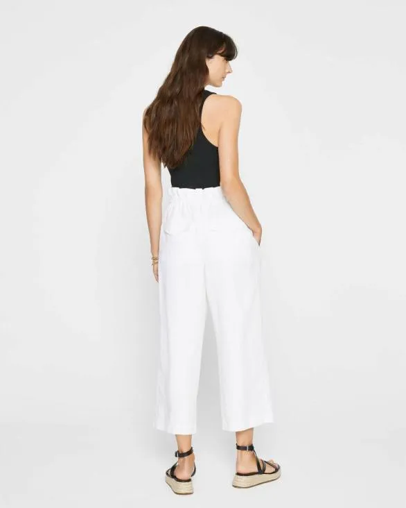 Club Monaco Pants Anreannah Wide Leg Pant White 8211 Women