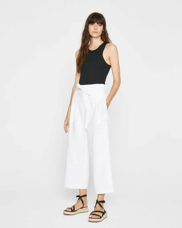 Club Monaco Pants Anreannah Wide Leg Pant White 8211 Women