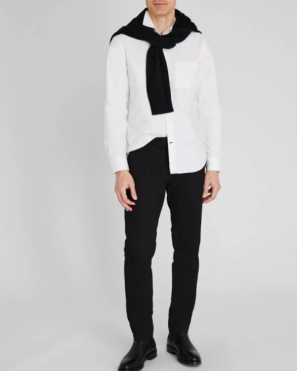 Club Monaco Pants Connor Chino Black Base 8211 Men