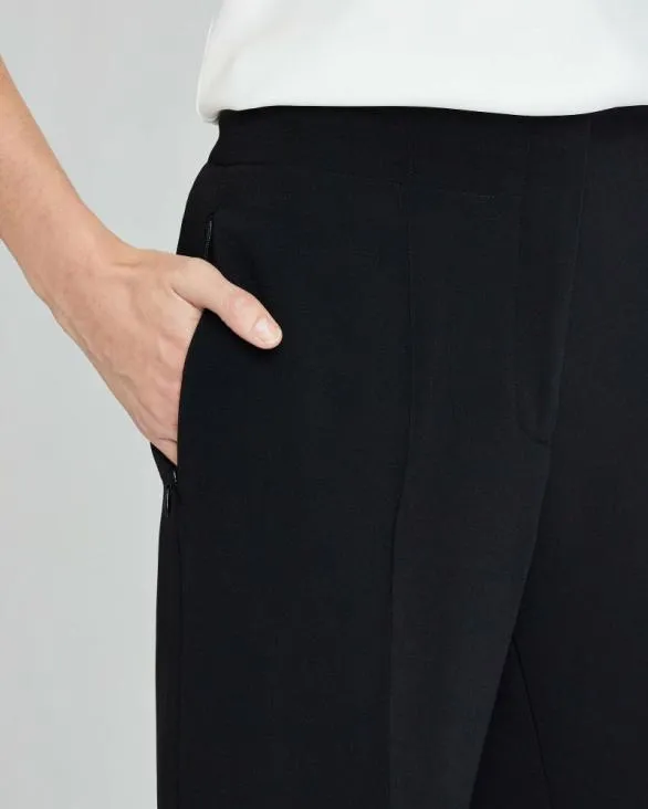 Club Monaco Pants Fluid Crepe Trouser Black 8211 Women
