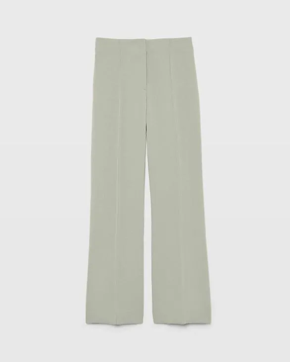 Club Monaco Pants HighRise Fluid Crepe Trouser Oak 8211 Women